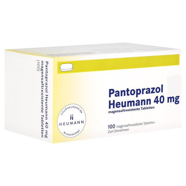 PANTOPRAZOL Heumann 40 mg 100 St