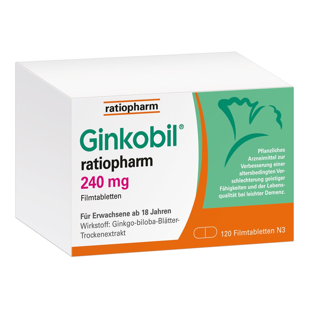 Ginkobil ratiopharm 240 mg