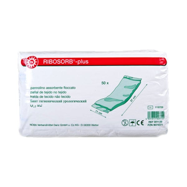 Noba Ribosorb®-plus Vlieswindel 50 Stück 11 x 37 cm 50 St