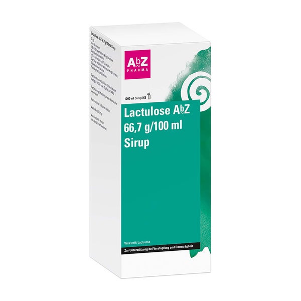 Lactulose AbZ 66,7 g/100 ml Sirup 1000 ml