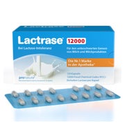Produktabbildung: Lactrase 12.000 FCC Laktase Kapseln 150 St