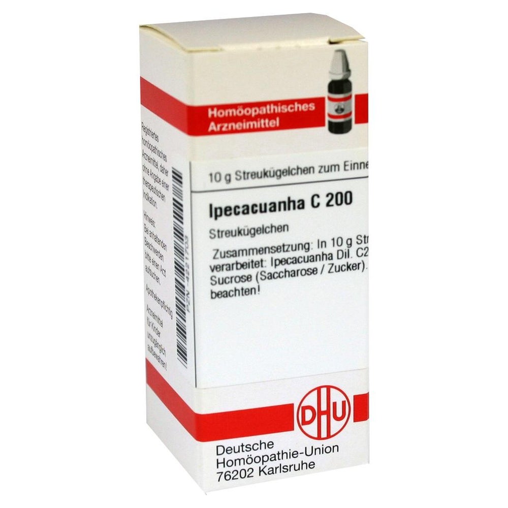 Ipecacuanha C 200 Globuli 10 g