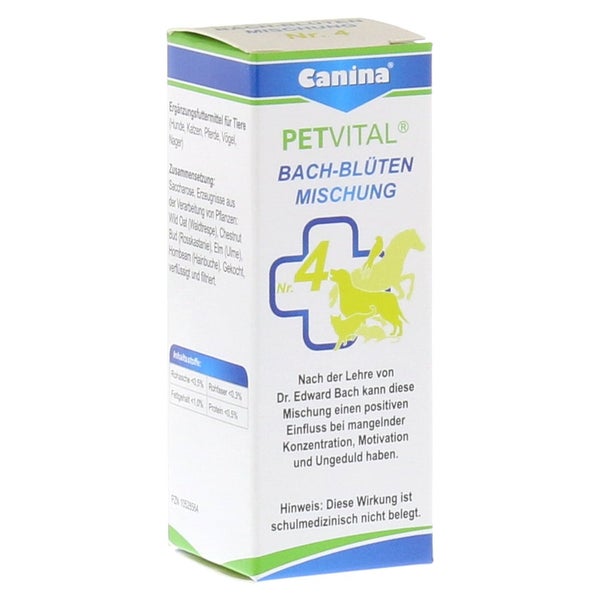 Canina Petvital Bachblüten Nr. 4 - Lernbereitschaft 10 g