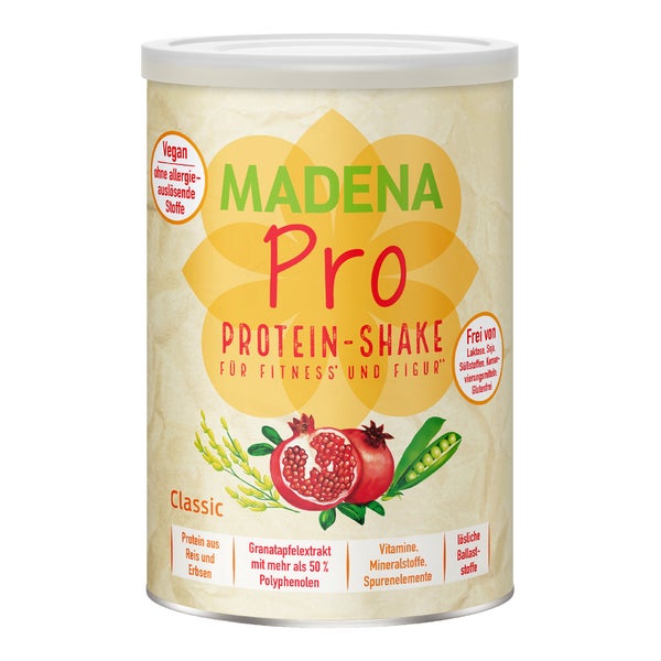 Madena Pro Protein-shake classic vegan P 500 g