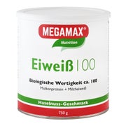 MEGAMAX Eiweiß 100 HASELNUSS 750 g