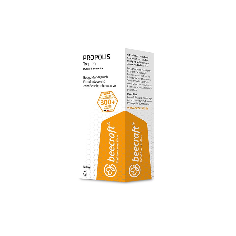 beecraft Propolis Tropfen Mundspülung 50 ml