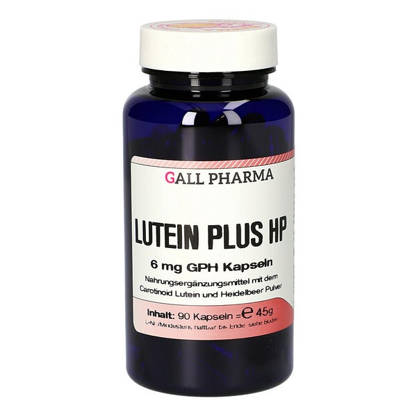 Lutein PLUS HE 6 mg Kapseln 90 St