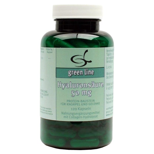 Hyaluronsäure 50 mg Kapseln 120 St