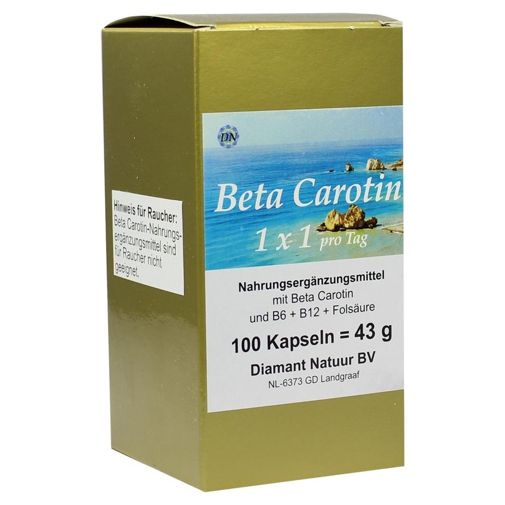 BETA Carotin 1x1 pro Tag Kapseln 100 St