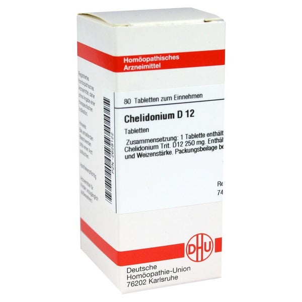 Chelidonium D 12 Tabletten 80 St