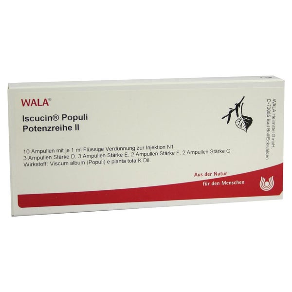 Iscucin Populi Potenzreihe II Ampullen 10X1 ml