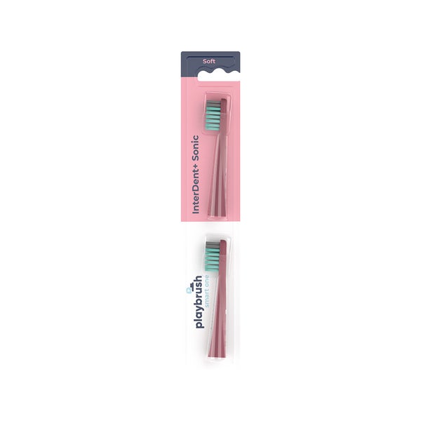 Playbrush Smart One Coral Aufsteckbürsten 2 St