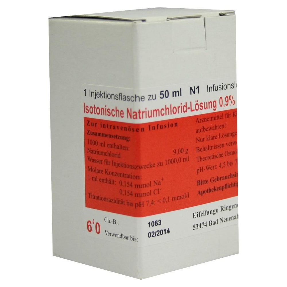 Isotonische NaCl Lösung 0,9% Eifelfango 50 ml
