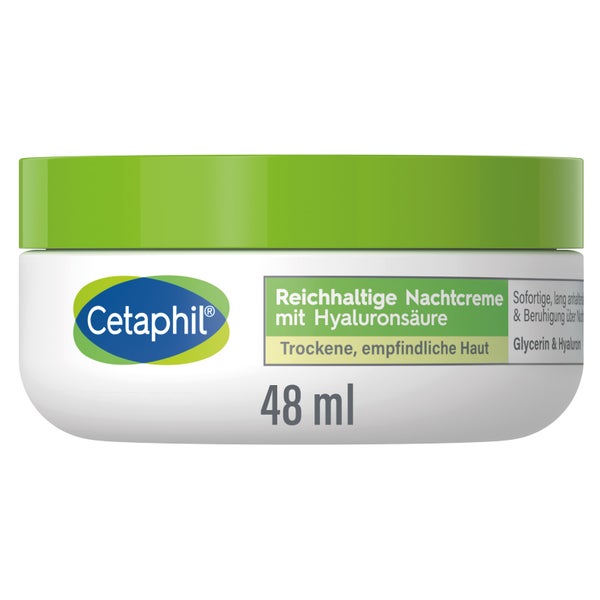 Cetaphil Reichhaltige Nachtcreme mit Hyaluronsäure 48 g