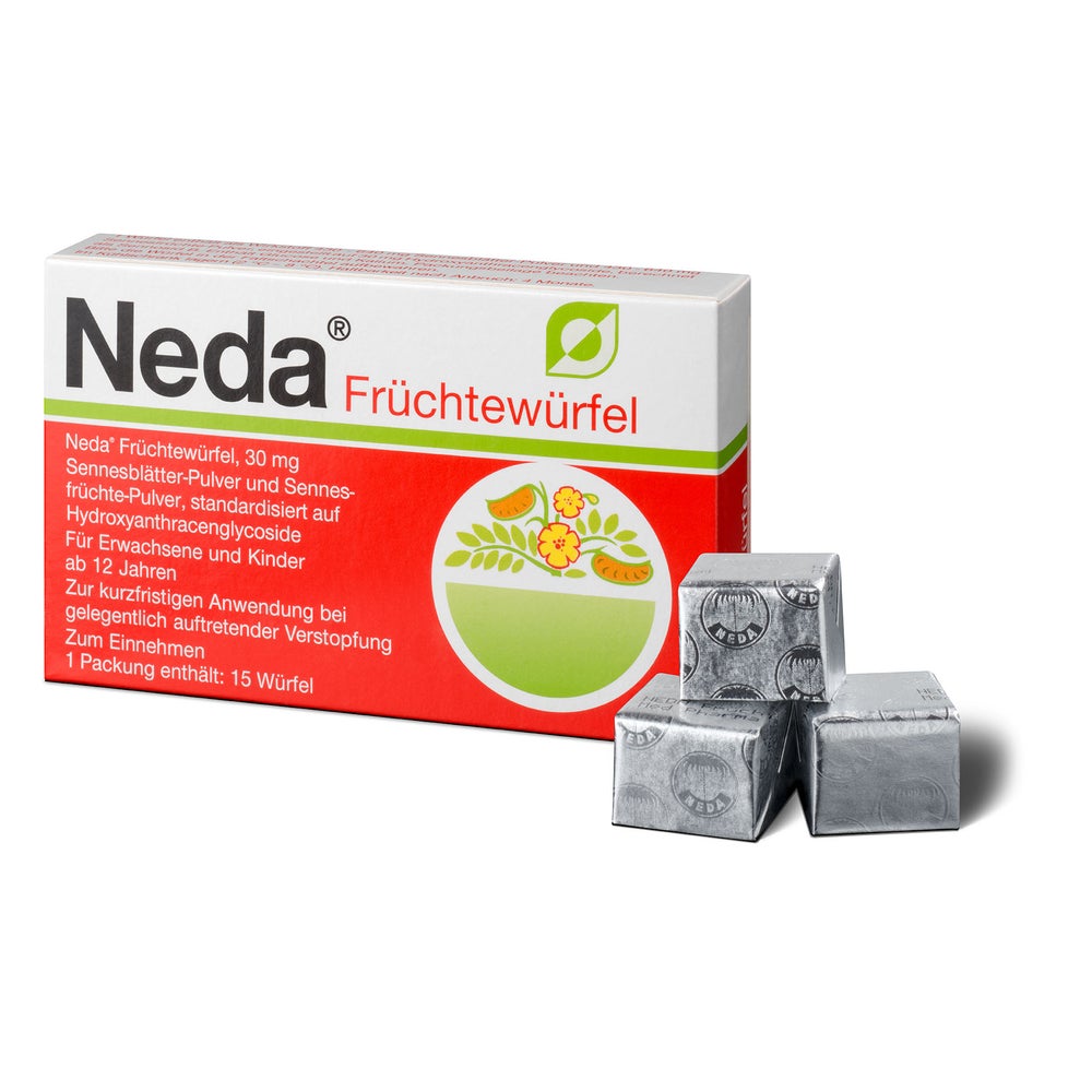 NEDA Früchtewürfel 15 St