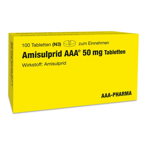 Amisulprid Aaa-pharma 50 mg Tabletten 100 St
