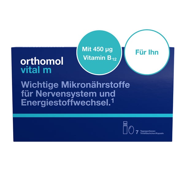 Orthomol Vital m Trinkfläschchen/Kapseln Orange 7 St, 7 St online  