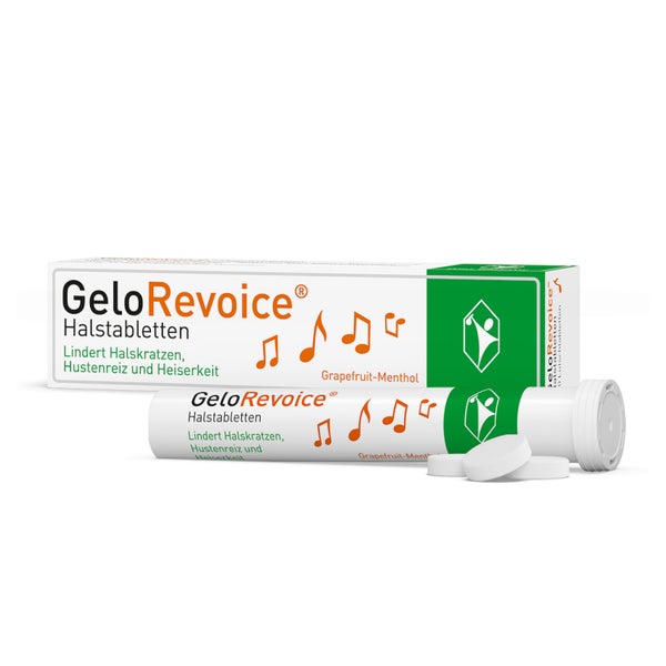 GeloRevoice Halstabletten Grapefruit-Menthol 20 St