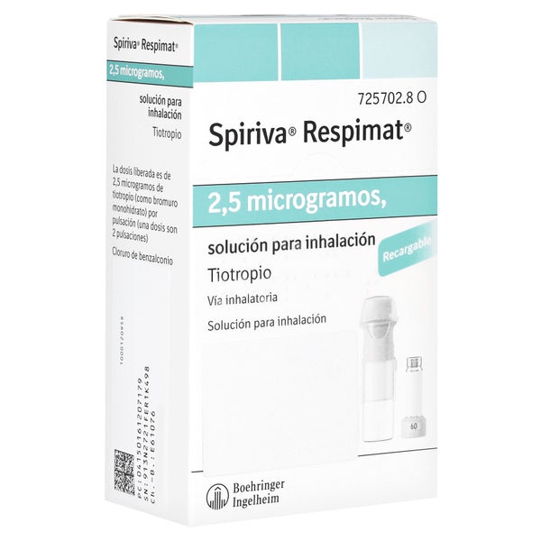 SPIRIVA Respimat 2,5 µg 3X4,0 ml