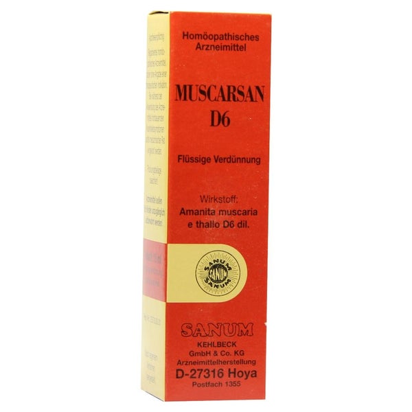Muscarsan D 6 Tropfen 10 ml