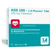 Produktabbildung: ASS 100 - 1 A Pharma TAH 50 St