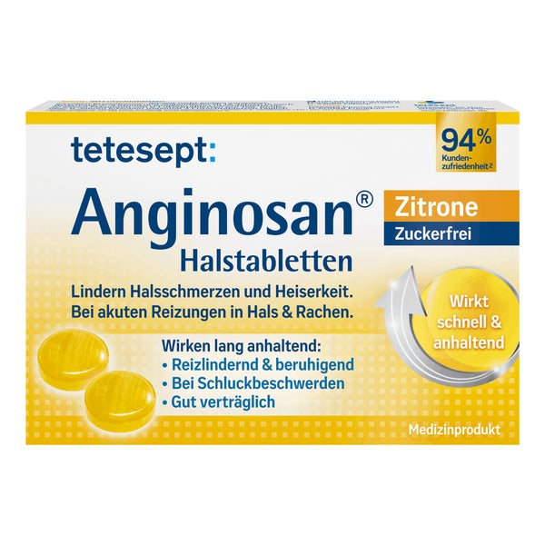 Tetesept Anginosan Halstabletten zuckerf 20 St