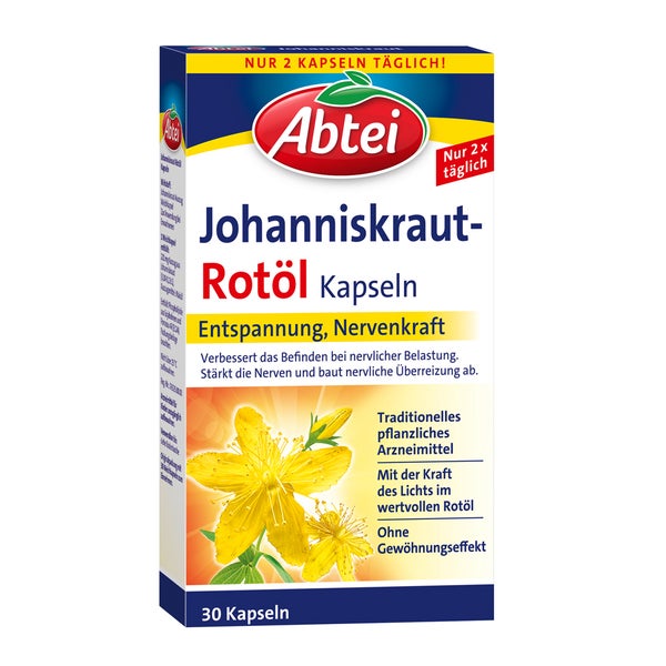 Abtei Johanniskraut Rotöl 30 St