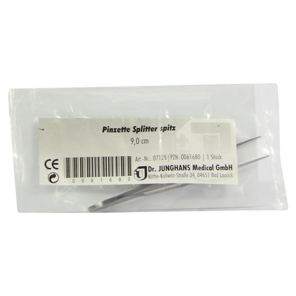 Pinzette Splitter Spitz 9 cm 1 St