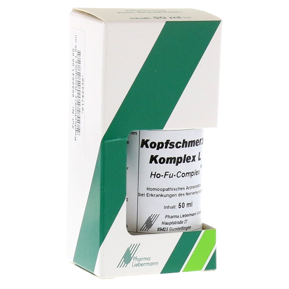 Kopfschmerz Komplex L Ho-Fu-Complex Trop 50 ml