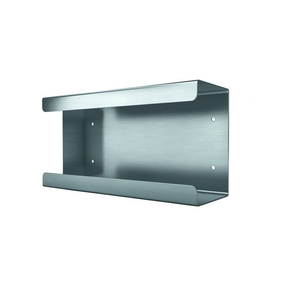 B. Braun Wandhalter für Einmalhandschuh-Boxen, Edelstahl gebürstet - klein – 215 × 114 × 73 mm 1 St