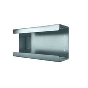 B. Braun Wandhalter für Einmalhandschuh-Boxen, Edelstahl gebürstet - klein – 215 × 114 × 73 mm 1 St