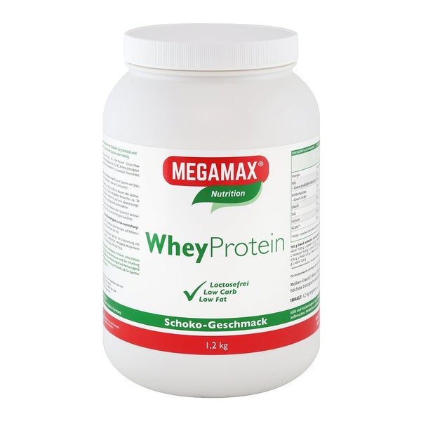 MEGAMAX® Whey Protein Schoko 1200 g