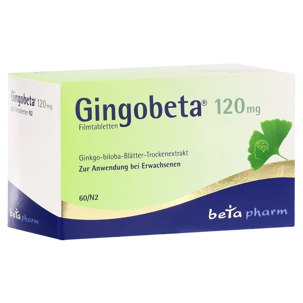 Gingobeta 120 mg Filmtabletten 60 St