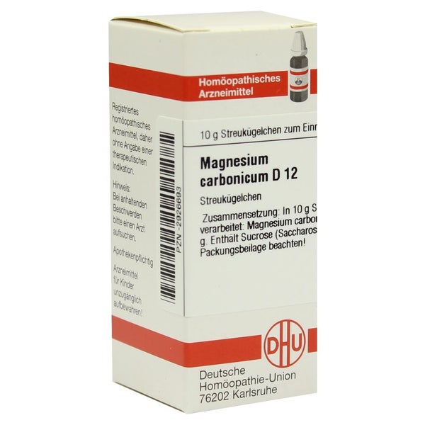 Magnesium Carbonicum D 12 Globuli 10 g