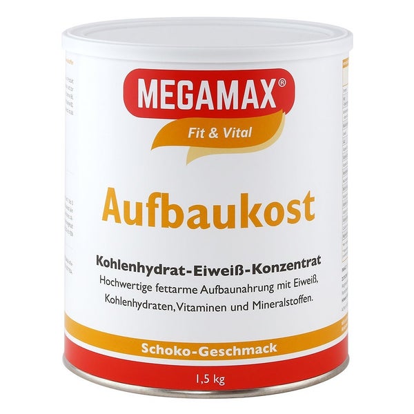 MEGAMAX® Aufbaukost Schoko 1,5 kg