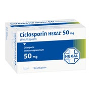 Ciclosporin Hexal 50 mg Kapseln 30 St