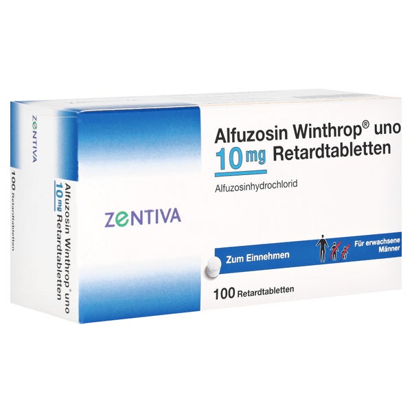 ALFUZOSIN Winthrop Uno 10 mg Retardtabletten 100 St