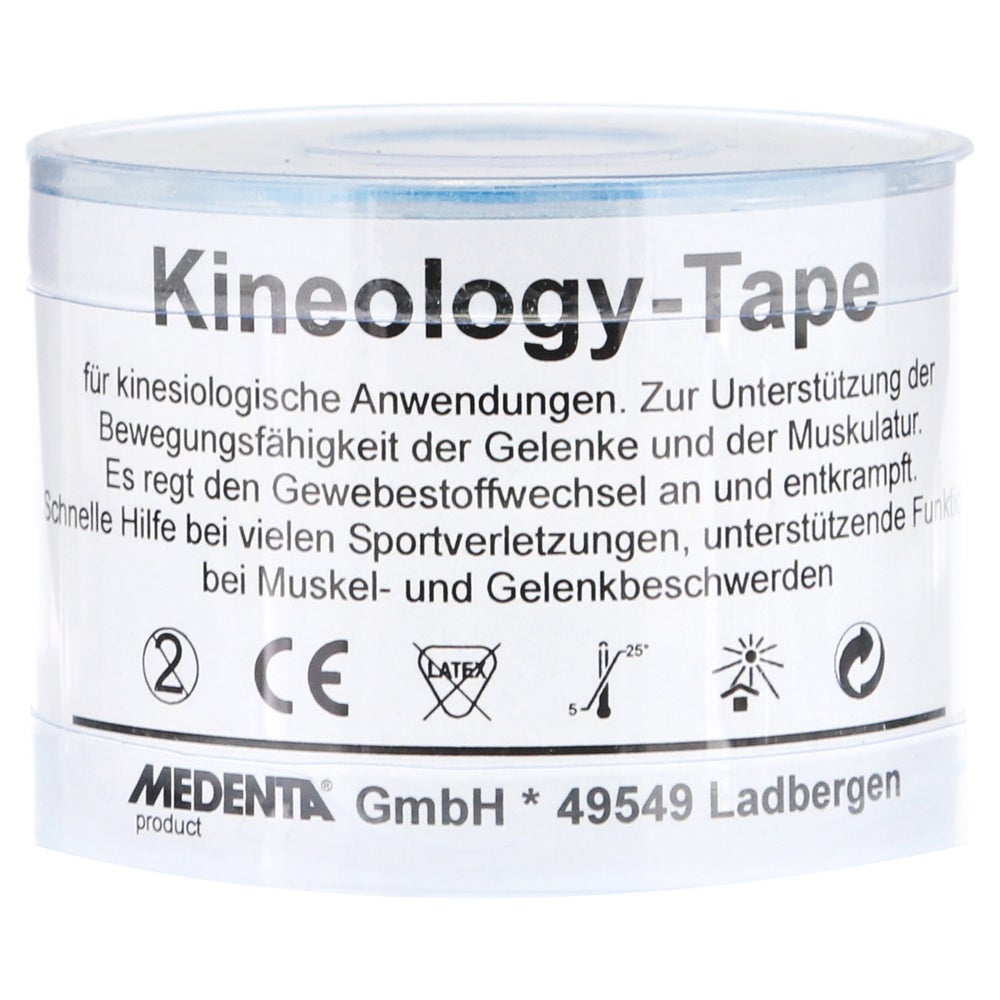 Kineology Tape 5 cmx5 m blau 1 St