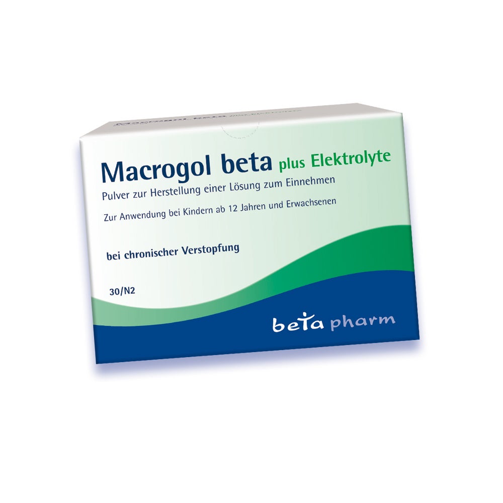 Macrogol beta plus Elektrolyte Plv.z.H.e 30 St