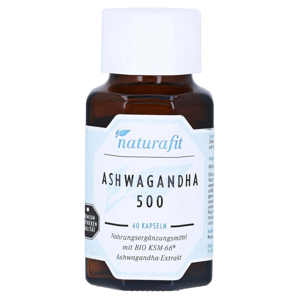 Naturafit Ashwagandha 500 mg Kapseln 60 St