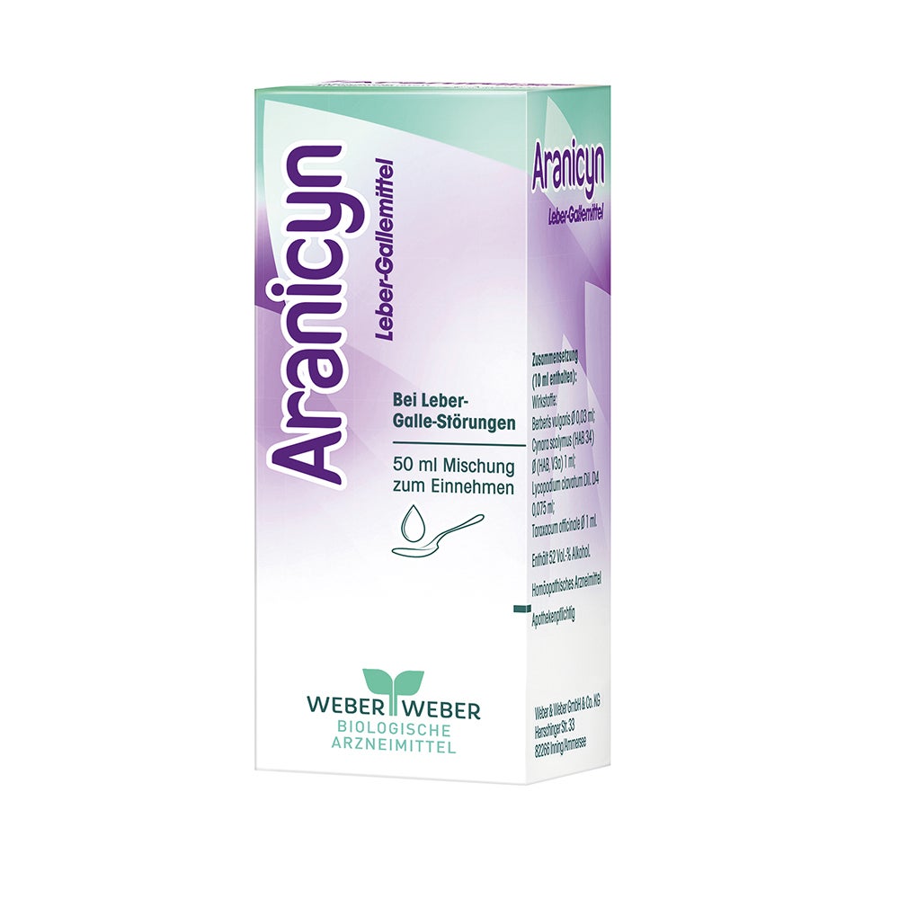 Aranicyn Leber Gallemittel Mischung 50 ml