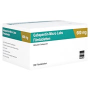 GABAPENTIN Micro Labs 600 mg Filmtabletten 200 St