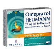 Produktabbildung: Heumann Omeprazol 20 mg Hartkapseln 7 St
