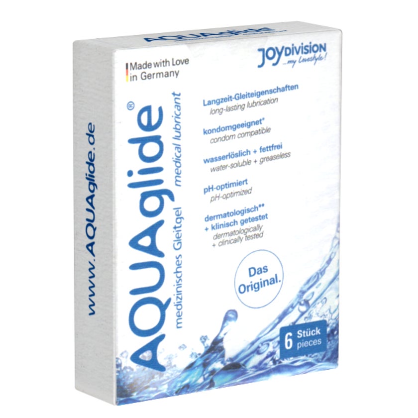 AQUAglide neutral» Gleitgel – wasserbasiert, 6x3 ml Sachet (0.018 l) 6 St  online kaufen