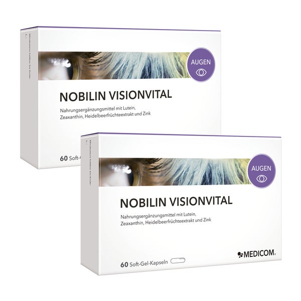 Nobilin Visionvital Kapseln 2X60 St