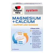 Doppelherz system Magnesium + Calcium + Kupfer + Mangan 60 St