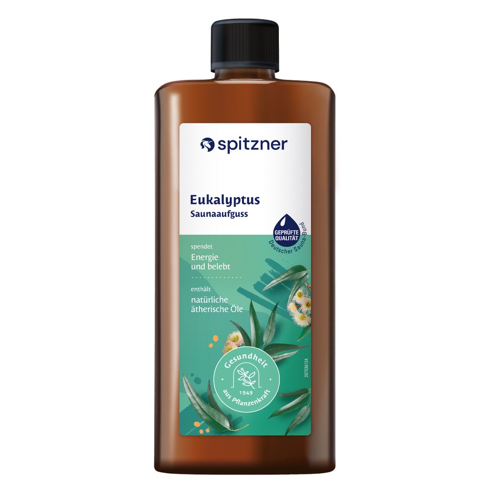 SPITZNER Saunaaufguss Eukalyptus Hydro 1000 ml Konzentrat