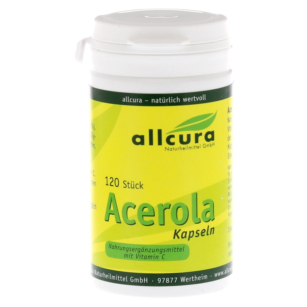 Acerola Kapseln Natürl.vitamin C 120 St