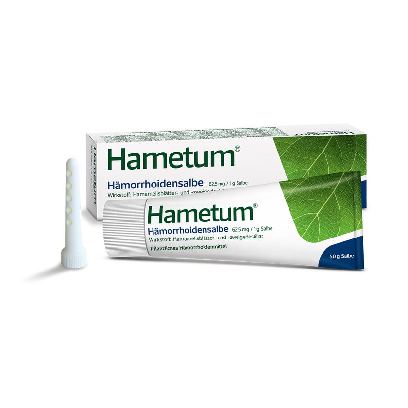 Hametum Hämorrhoidensalbe mit Applikator 25 g, 25 g online kaufen  