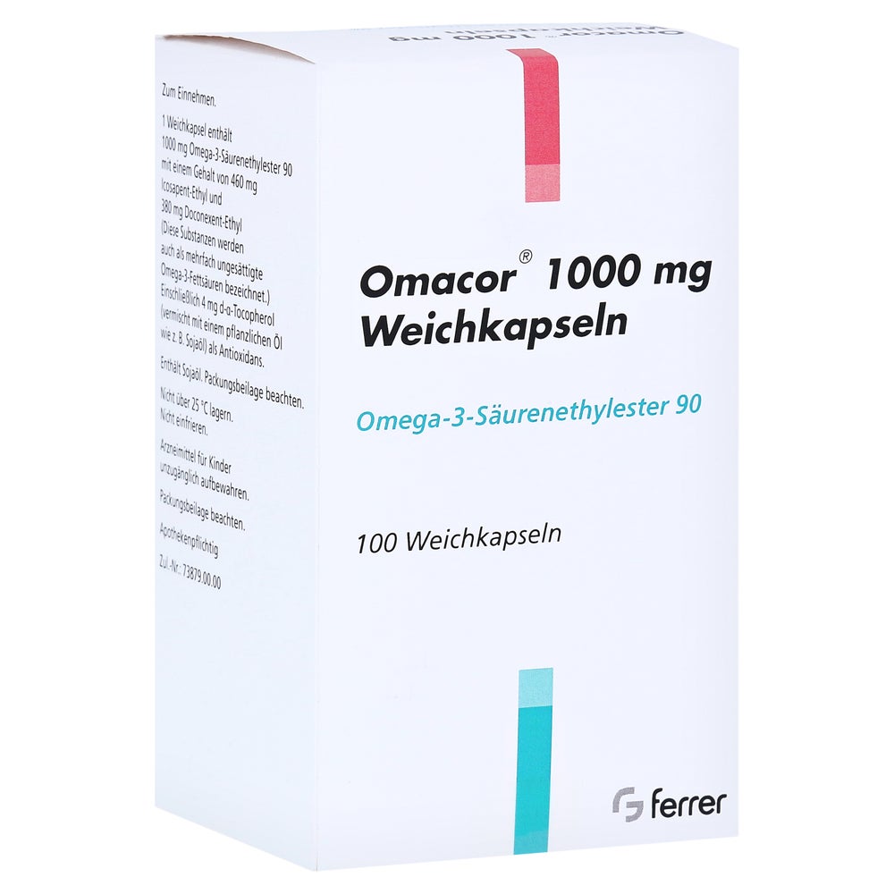 Omacor Weichkapseln - Reimport 100 St